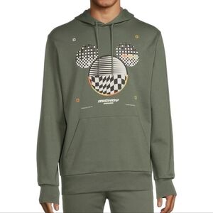Disney Mickey Mouse Forever Young Forever True Graphic Hoodie Size XL